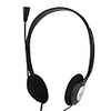 Kanen Stereo Powerful Bass Ergonomic Design Headphone with Microphone and Volume Control (Black)