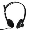 Kanen Stereo Superior Bass Headphone with Microphone and Volume Control (Black)