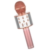 Karaoke Wireless Microphone Portable Karaoke Machine Bluetooth with LED Light Android / iPhone Compatible Plastics Boys and Girls Kids Adults 1 pcs Graduation Gifts Toy Gift