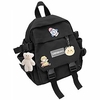 kawaii backpack girl school bag waterproof nylon with kawaii pendant cute pin mini backpack miniinthebox