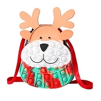 Kawaii Kid Bag Squeeze Handbags Push Case Poppet Bag Bubble Silicone Fidget Toy Tote Bags For Women Antistress Squishy Pop miniinthebox
