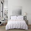 Kawaii Series Red Stars Polka Dot Dotted Duvet Cover Set Lightweight Reversible Soft 3Pcs Set(1 Duvet Cover 2 Pillow Shams)King/Queen