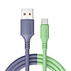 KawBrown USB Type C Charger Cable for Redmi note 8 Samsung Quick Charge 3.0 USB C Fast Charging Cable USB Type-C Wire For Huawei 1.2M