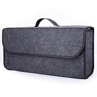 KAWOSEN Portable Foldable Car Trunk Organizer Felt Cloth Storage Box Case Auto Interior Stowing Tidying Container Bags CTOB04 miniinthebox