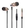 kdk-201 Wired In-ear Earphone 3.5mm Audio Jack Stereo Sweatproof InLine Control for Mobile Phone