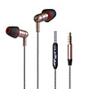 kdk-202 Wired In-ear Earphone 3.5mm Audio Jack Stereo Sweatproof InLine Control for Mobile Phone