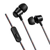 kdk-207 Wired In-ear Earphone 3.5mm Audio Jack Stereo Sweatproof InLine Control for Mobile Phone