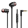 kdk-307 Wired In-ear Earphone 3.5mm Audio Jack Stereo Sweatproof InLine Control for Mobile Phone