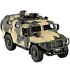 KDW 1:50 Alloy Military Vehicle SUV Toy Car Pull Back Vehicle Simulation Music Light All Kids Baby Toddler Car Toys