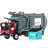 KDW Metal Alloy Sanitation Truck Rubbish Truck Toy Car Simulation Boys