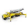 KDW Plastic Alloy Concrete Pump Truck Engineering Vehicle Alloy Car Model Deformation Simulation All Adults Kids Car Toys