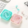 KEEKA Q41 Block Square In-Ear Earphone Box Storage Box / Creative Block In-Ear Earphone