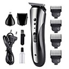 KEMEI KM-1409 Carbon Steel Head Hair Trimmer Rechargeable Electric Razor Men Beard Shaver Electric Hair Clipper