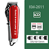 Kemei Professional Hair Trimmer Cordless Hair Cutter Barber Hair Clipper For Men Lcd Display Beard Trimmer