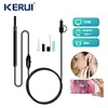 KERUI 3 in 1 Ear Cleaning Endoscope Spoon Mini Camera Ear Picker Ear Wax Removal Visual Ear Mouth Nose Otoscope for Android PC