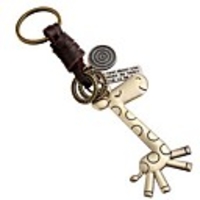 Keychain Jewelry Leather Alloy Animal Sweet Lovely Daily