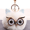 Keychain Owl European Korean Fashion Ring Jewelry Black / White / Light Green For Gift Daily