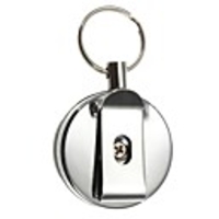 Keychain Retractable Clip Multi Function Stainless Steel Stainless steel Kid