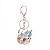 Keychain Swan Casual Fashion Ring Jewelry Gold / White For Gift Daily
