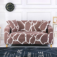 Khaki Print Dustproof All-powerful Slipcovers Stretch Sofa Cover Super Soft Fabric Couch Cover with One Free Boster Case(Chair/Love Seat/3 Seats/4 Seats) miniinthebox