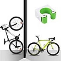 Kickstand Parking Holder For Mountain Bike MTB Cycling Bicycle Plastic Metal Green 2 pcs