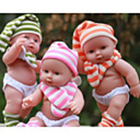 KIDDING 24 inch Reborn Doll Girl Doll Baby Boy Baby Girl lifelike Handmade Cute Kids / Teen with Clothes and Accessories for Girls