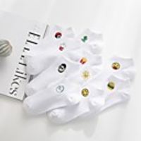 Kids Athletic Sports Socks 10 Pairs Short Girls
