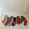 Kids Athletic Sports Socks 10 Pairs Tie Dye Long Boys