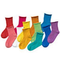 Kids Athletic Sports Socks 12 Pairs Tie Dye Long Boys
