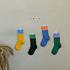 Kids Athletic Sports Socks 4 Pairs Long Boys