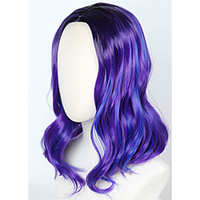 Kids Child Purple Dye Wig Halloween Costume Cosplay Wave Wig miniinthebox