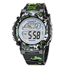 Kids Digital Watch Digital Casual Water Resistant / Waterproof Digital Black Yellow Blue / One Year / Silicone / Noctilucent