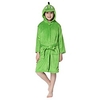 Kigurumi Pajamas Cartoon Onesie Pajamas Flannel Fabric Green Cosplay For Boys and Girls Animal Sleepwear Cartoon Festival / Holiday Costumes / 1 Belt miniinthebox
