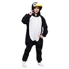Kigurumi Pajamas Penguin Onesie Pajamas Polar Fleece Black / White Cosplay For Boys and Girls Animal Sleepwear Cartoon Festival / Holiday Costumes miniinthebox