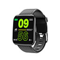Kimlink 116plus Smart Watch BT Fitness Tracker Support Notify/Heart Rate Monitor Waterproof Smartwatch for IPhone/Samsung Andorid Phones