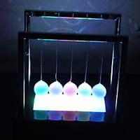 Kinetic Orbital Newton Cradle Balance Ball Educational Toy Creative Stress and Anxiety Relief Office Desk Toys Kid