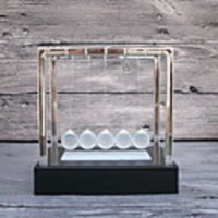Kinetic Orbital Newton Cradle Balance Ball Educational Toy Creative Stress and Anxiety Relief Office Desk Toys Kid