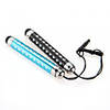Kinston 2 X Retractable Capacitive Touch Pen with Diamond Anti-dusk Earphone Plug for iPhone/iPad/Samsung and other