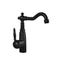 Kitchen faucet - Single Handle One Hole Antique Copper / Electroplated Standard Spout Centerset Contemporary / Antique Kitchen Taps