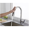 Kitchen faucet - Single Handle One Hole Chrome Pull-out / ­Pull-down / Tall / ­High Arc Other Contemporary Kitchen Taps