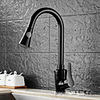 Kitchen faucet - Single Handle One Hole Electroplated Pull-out / ­Pull-down / Tall / ­High Arc Free Standing Contemporary Kitchen Taps