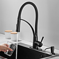 Kitchen faucet - Single Handle One Hole Electroplated Standard Spout / Tall/Deck Mounted Contemporary / Antique Kitchen Taps- Brass