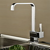Kitchen faucet - Single Handle One Hole Electroplated Standard Spout Ordinary Kitchen Taps