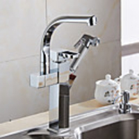 Kitchen faucet - Single Handle One Hole Electroplated Standard Spout Ordinary Kitchen Taps