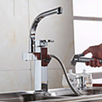 Kitchen faucet - Single Handle One Hole Electroplated Standard Spout Ordinary Kitchen Taps