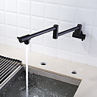 Kitchen faucet - Single Handle One Hole Multi-Ply Pot Filler Other Contemporary Kitchen Taps