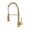 Kitchen faucet - Single Handle One Hole Multi-Ply Pull-out / ­Pull-down Free Standing Contemporary Kitchen Taps / Brass