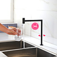 Kitchen faucet - Single Handle One Hole Painted Finishes Bar / shy;Prep Mount Outside Contemporary Kitchen Taps