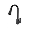 Kitchen faucet - Single Handle One Hole Painted Finishes Pull-out / ­Pull-down / Tall / ­High Arc Centerset Contemporary Kitchen Taps / Brass