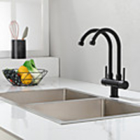 Kitchen faucet - Single Handle One Hole Painted Finishes Tall / shy;High Arc Mount Outside Contemporary Kitchen Taps